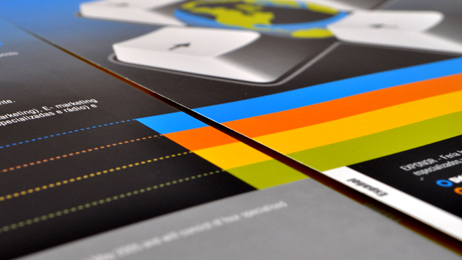 Design of brochures Exponor