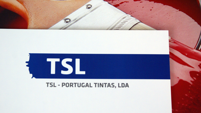 Design de brochura TSL Portugal