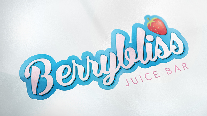 Creation of logo and branding Berrybliss