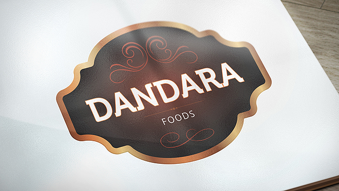 Creation of logo and branding Dandara