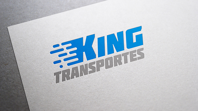 Criação de logótipo King Transportes