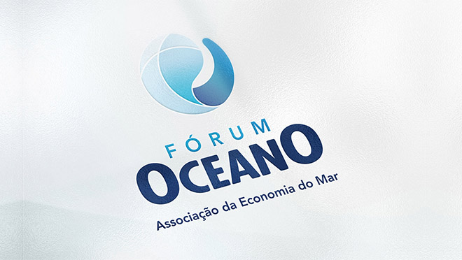Criação de logótipo e branding Fórum Oceano