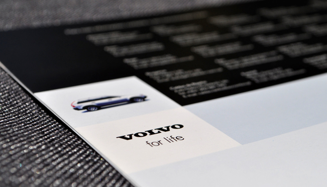 Advertising campaign of the Volvo