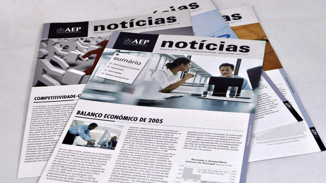 Diseño de boletín de Noticias AEP