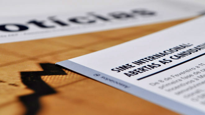 Diseño de boletín de Noticias AEP