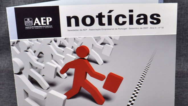 Diseño de boletín de Noticias AEP