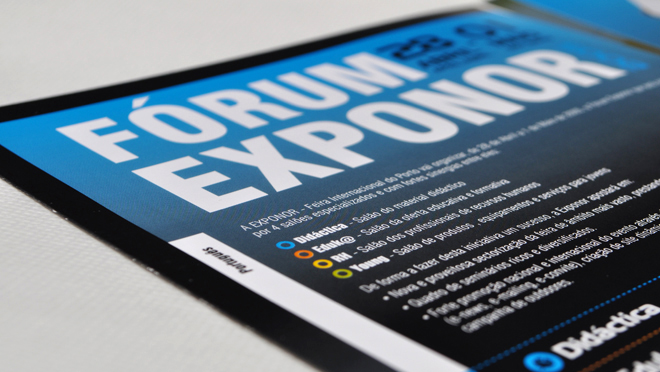Design of brochures Exponor