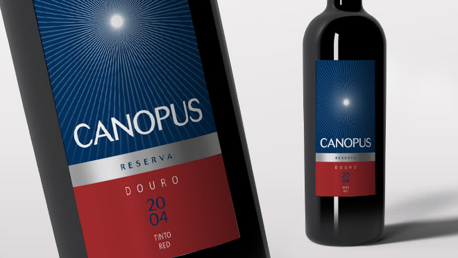 La conception des étiquettes de Canopus