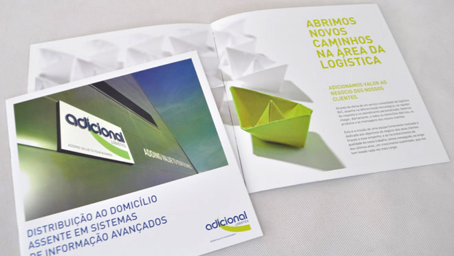 Conception de la brochure pour plus d'