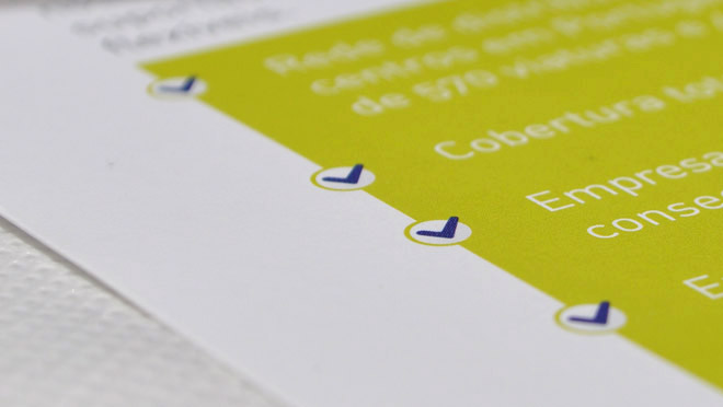 Conception de la brochure pour plus d'