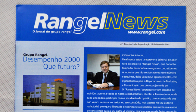Diseño de boletines Grupo Rangel