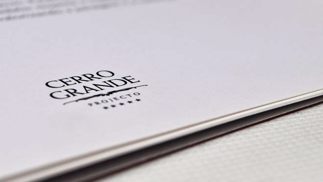 Conception de la brochure de Cerro Grande
