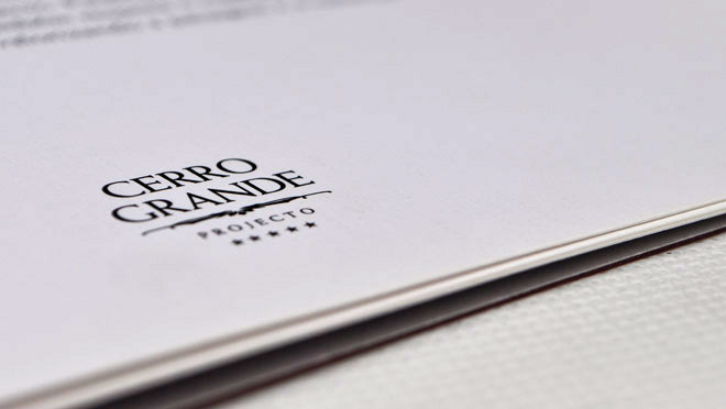 Design of brochure Cerro Grande