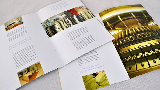 Design of brochure Confetil