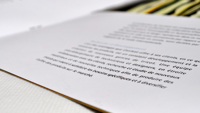 Conception de brochure Confetil