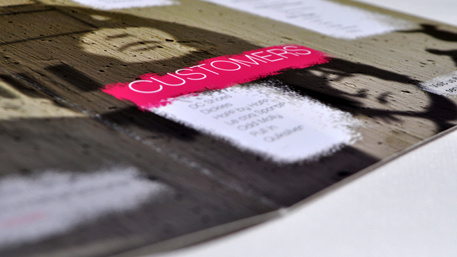 Conception de brochures, FOT