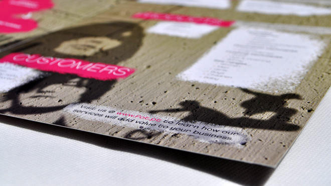 Conception de brochures, FOT