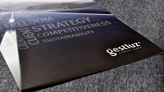 Design of brochure Gestluz