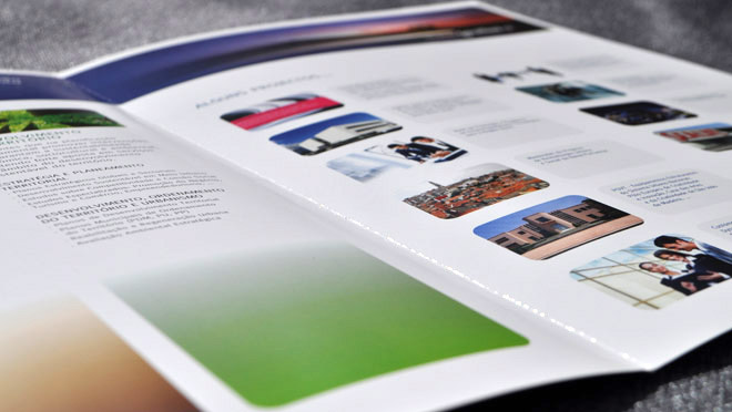 Design of brochure Gestluz