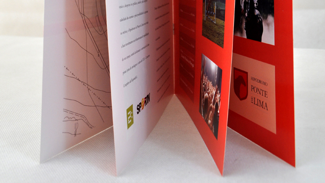 Création de Brochures, à l'Hippodrome de Pont de Lima