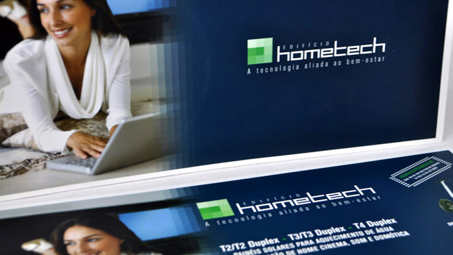 Diseño de catálogo de Hometech