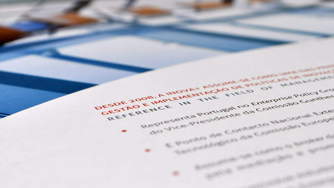 Conception de brochure Inovamais