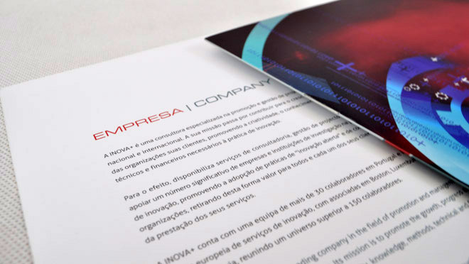Conception de brochure Inovamais