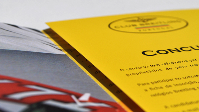 Conception Graphique Club Breitling Portugal