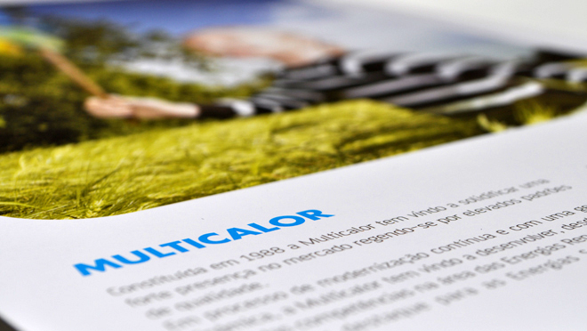 Design of catalogs Multicalor