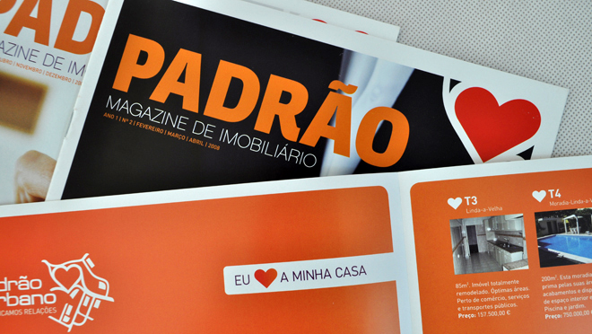 Design de folhetos e brochuras Padrão Urbano
