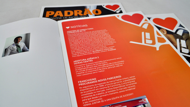 Design of flyers, leaflets and brochures Urban Pattern