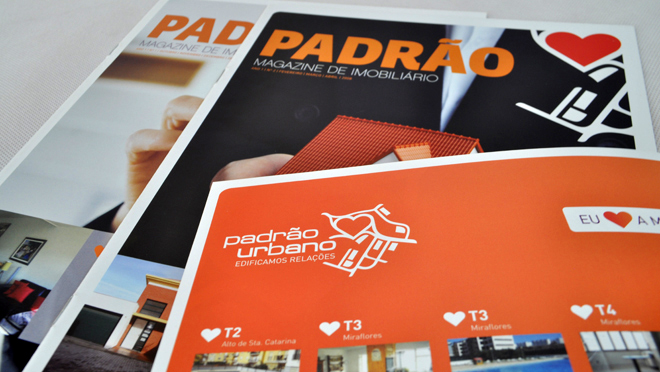 Design de folhetos e brochuras Padrão Urbano