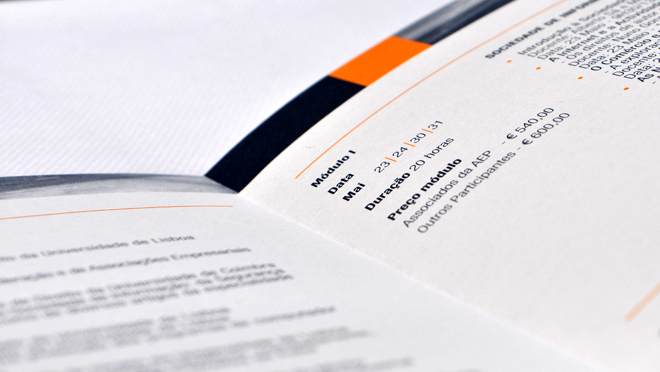 Design of catalogs and brochures EGE