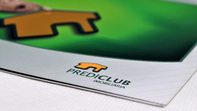Design de folheto Prediclub