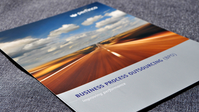 Design of brochure Perfinco