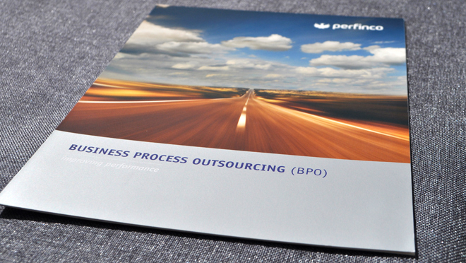 Design of brochure Perfinco