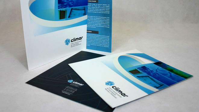 Design of Brochure Ciimar