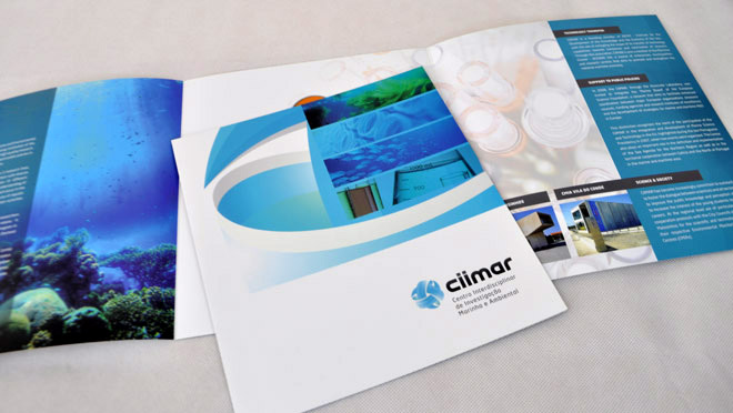 Design of Brochure Ciimar