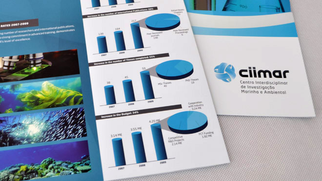 Design of Brochure Ciimar