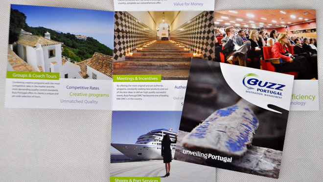 Conception de brochures, Buzz Portugal
