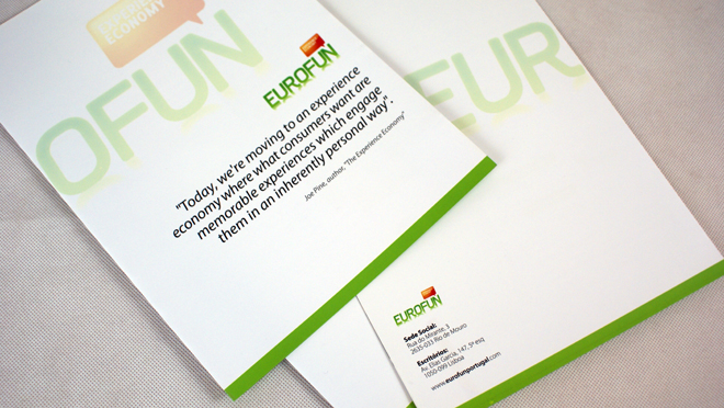 Design of brochure Eurofun