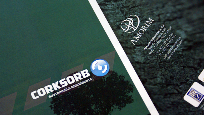 Conception de la brochure Groupe Amorim