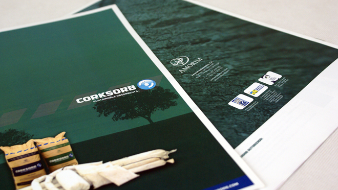Conception de la brochure Groupe Amorim
