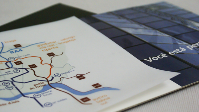 Conception de la brochure de Sonae