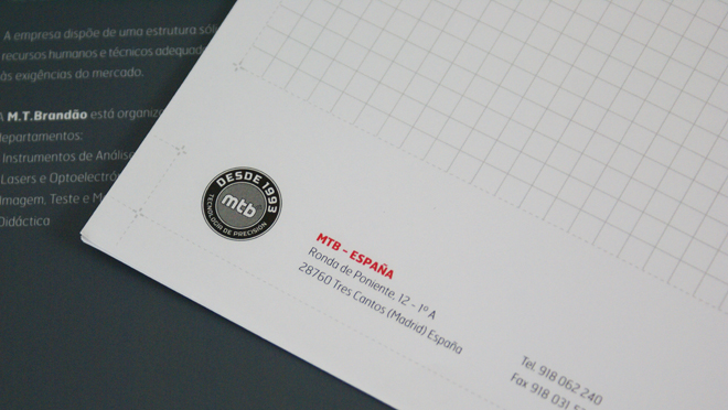 Design of catalogs M. T. Brandão