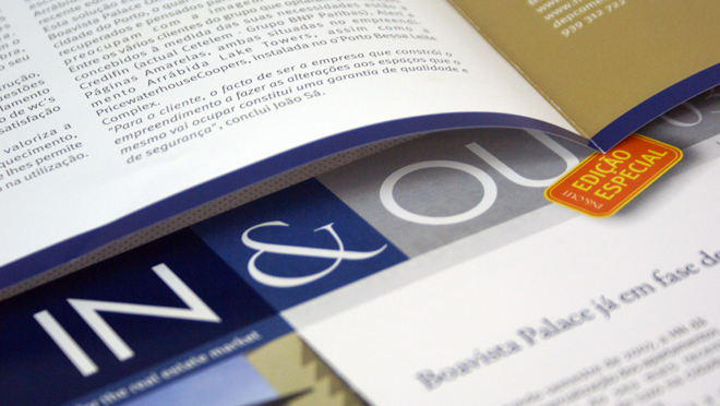 Design newsletter In&Out