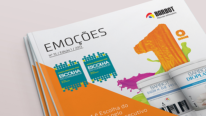 Diseño de revista Barbot