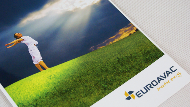 Design de catálogo Euroavac