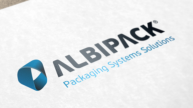 Creación de logotipo y marca Albipack