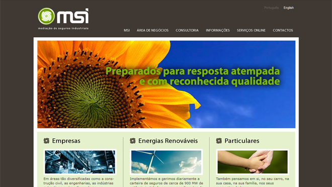 Création de site MSI Assurance